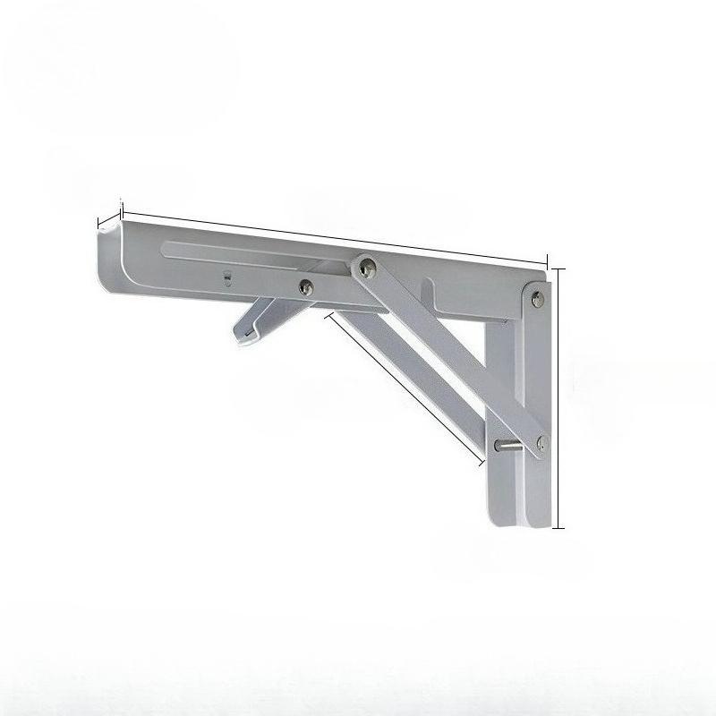 Heavy Duty Folding Shelf Brackets  Wall Mounted For Bench Table With Screws