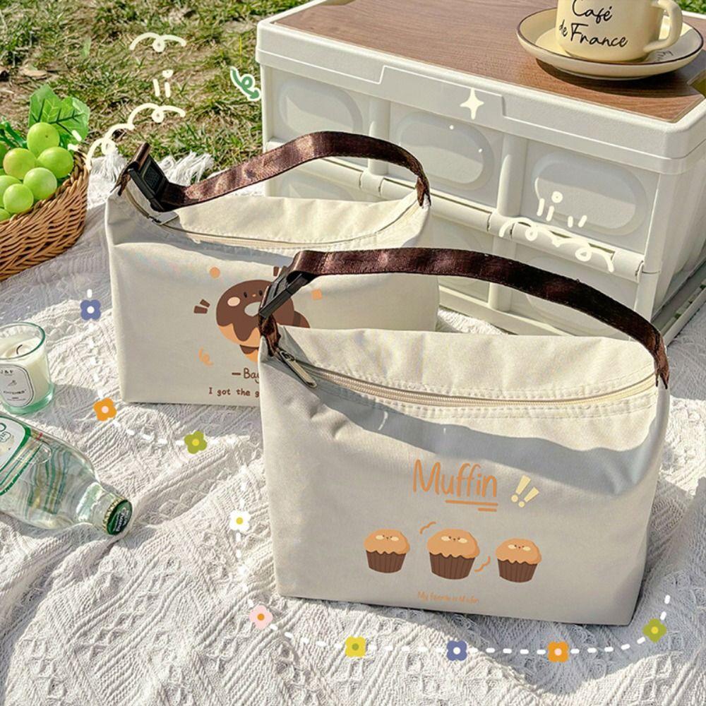 

Aluminum Foil Storage Bag Thickening Tote Bag Cute Handbag Work