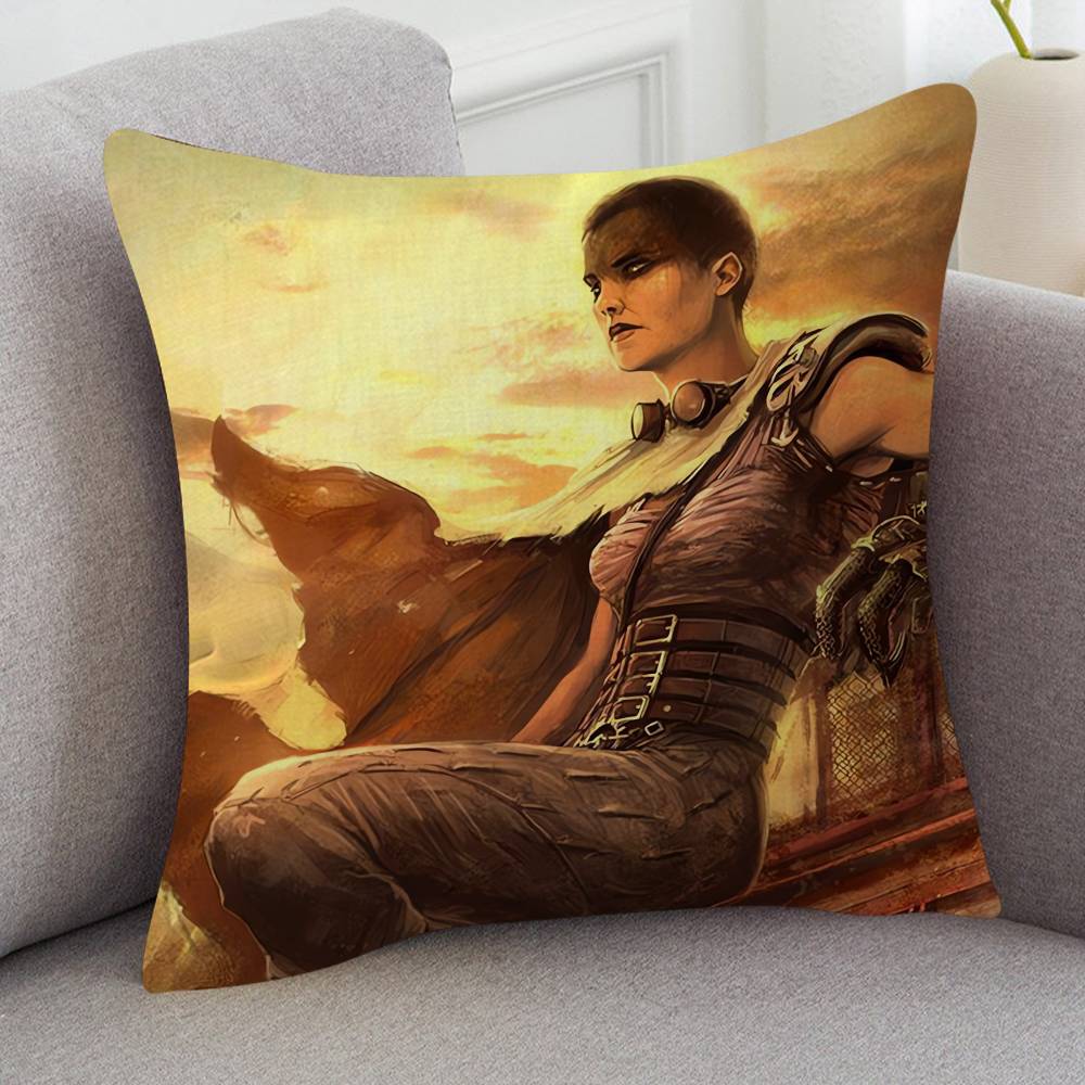 Movie Mad Max Game For Cartoon Print Peripheral Pillow Case Cushion Cover Home Decor Birthday Gift Pillowcover