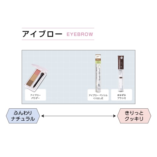 Chifure Eyebrow Powder Eyebrow Unscented PK10 Pink Brown 2.7g (x 1)
