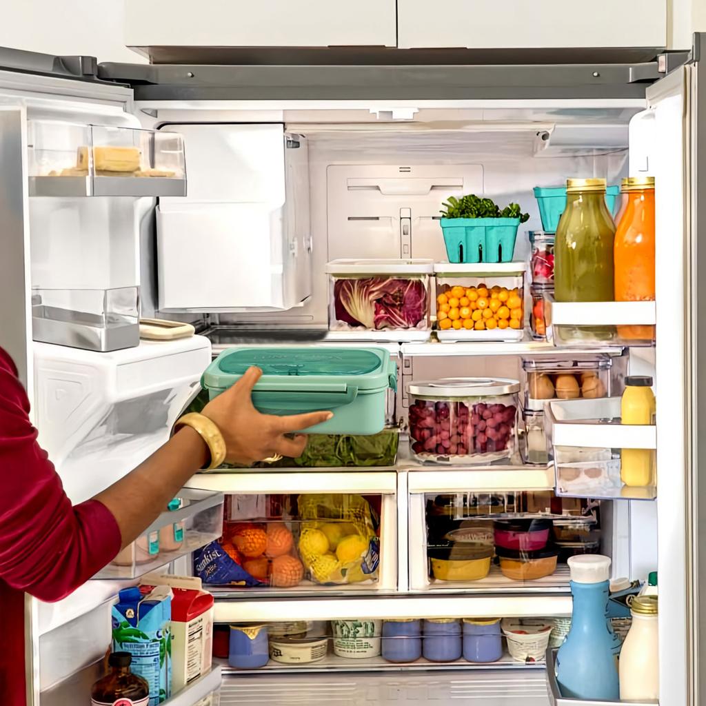 Divided Sealed Insulated Lunch Box, Microwave Oven, Bento Box, Lunch Box, Student Lunch Box, Self-contained Tableware