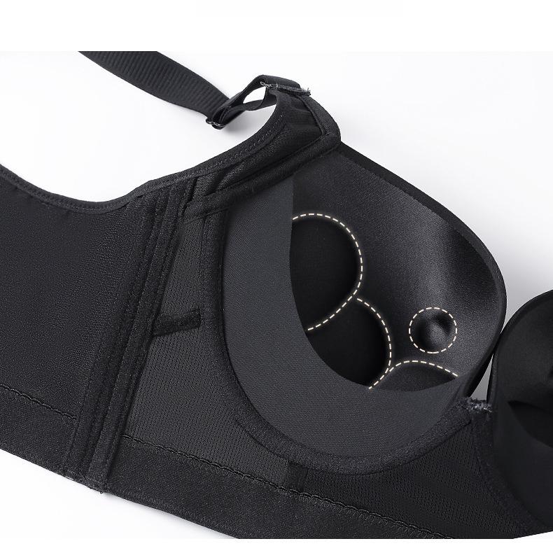 Large Size Bra for Women Slim Beautiful Back Plus Size No Steel Ring Bra Breathable Bra