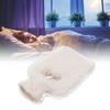 Hot Water Bottle 2000ML Water Injection Hot Water Bag With Plush Cover for Discomfort Relief
