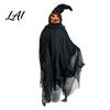 Halloween Witch Decor for Home Ground Stake Black Robe And Pointed Hat Spooky Outdoor Decorations Figures Weather Resistant Yard Props Party Garden