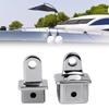 28mm/32mm Sliding Cap Marine Bimini Fitting for Awning Square Tubing Top Eye End Cap Marine Hardware Parts Easy Install