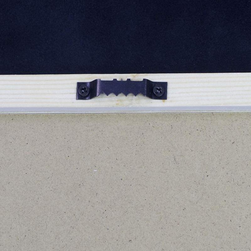120 Sets Double-sided Serrated Hook Double-hole Hardware Picture Frame Hook Flat Head Screw Sleeve Box