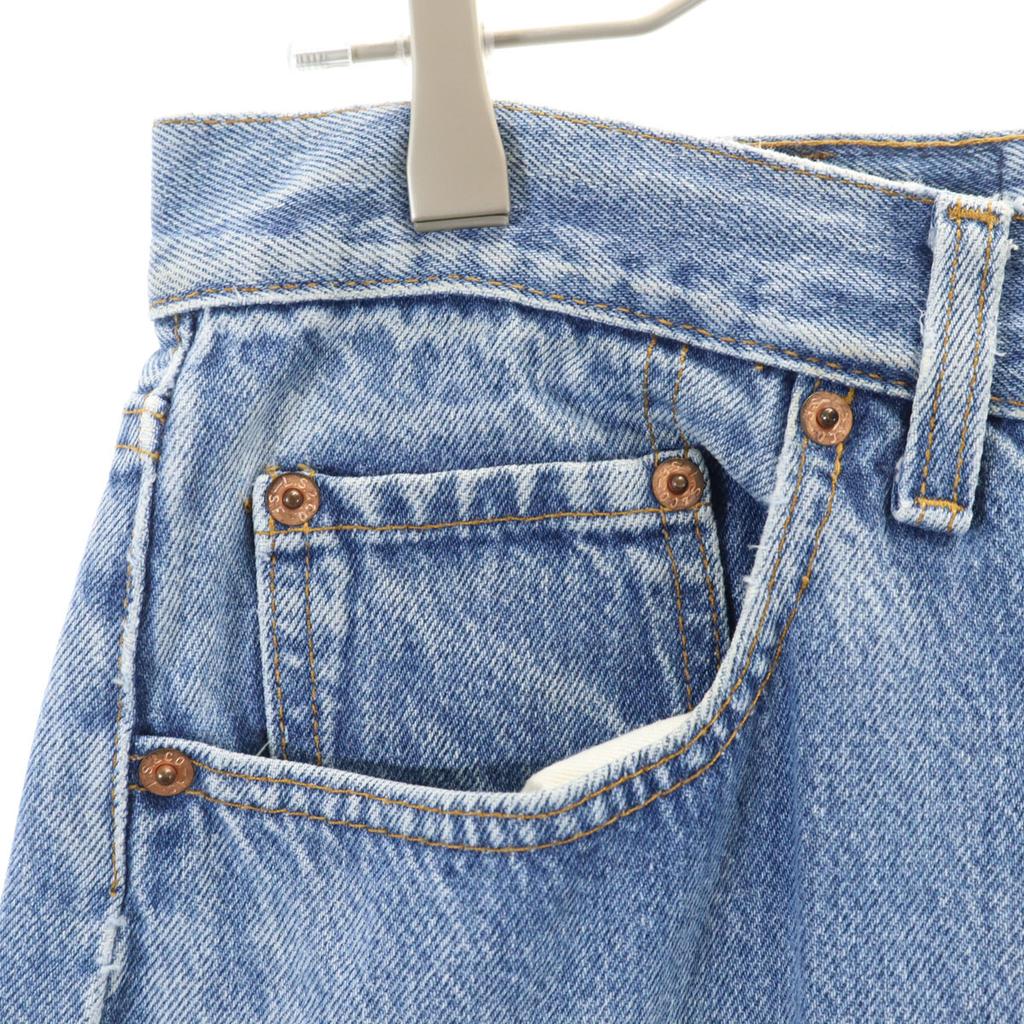 Levi's 80s 501 USA made old Denim pants w31 Blue jeans Women Used