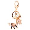 Cute Rhinestone Donkey Car Keychain - Women's Bag Accessory & Small Gift