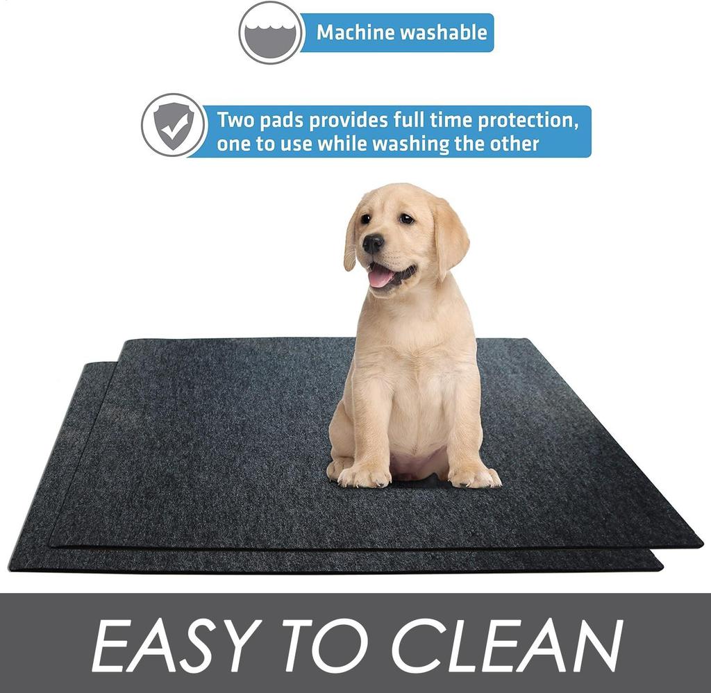 Litter Box Mat Machine Washable Pet Litter Box Trapping Mat Quick Absorption Kitten Floor Pad Waste Odor Control For Pet Bed