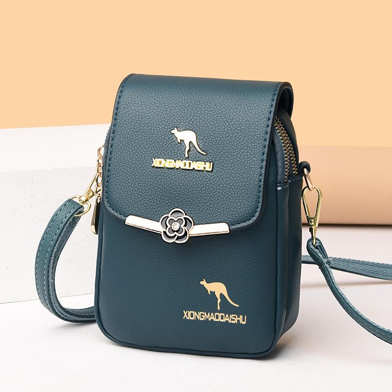 Mom Bag Light Luxury Single Shoulder Soft Leather Fashionable Women'S Texture Messenger Bag Bag High Sense