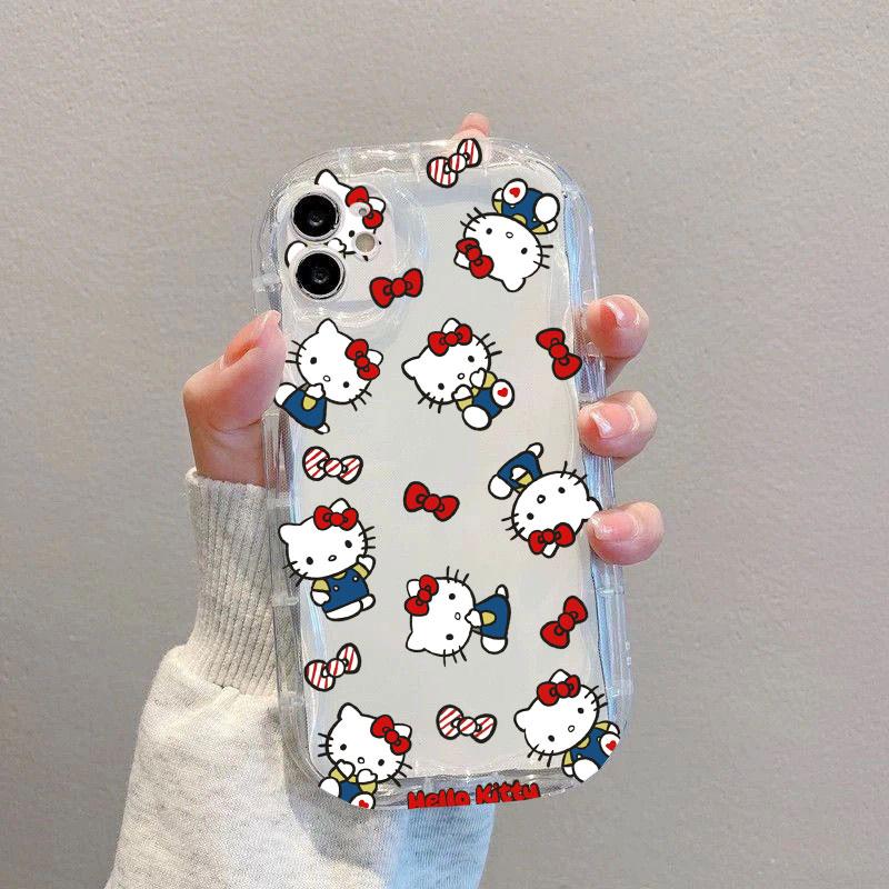 Phone Case For Xiaomi POCO X8 Pro 15T 5G M7 F7 X7 Pro M6 X6 F4 NFC X5 F6 5G Cartoon Hello Kitty Korean TPU Casing