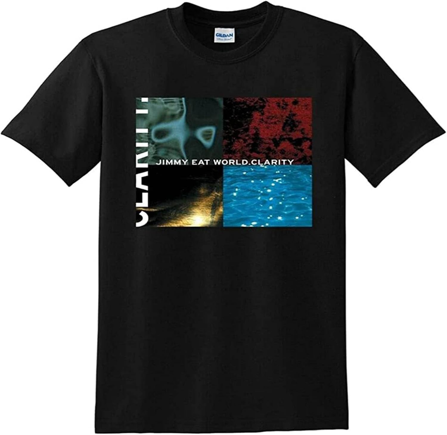 Jimmy Eat World T Shirt Clarity Vinyl Cd Cover Black 4XL