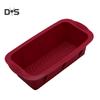 SW-molde rectangular para hornear pan tostado, pastel de silicona, suministros de cocina DIY, utensilios para hornear