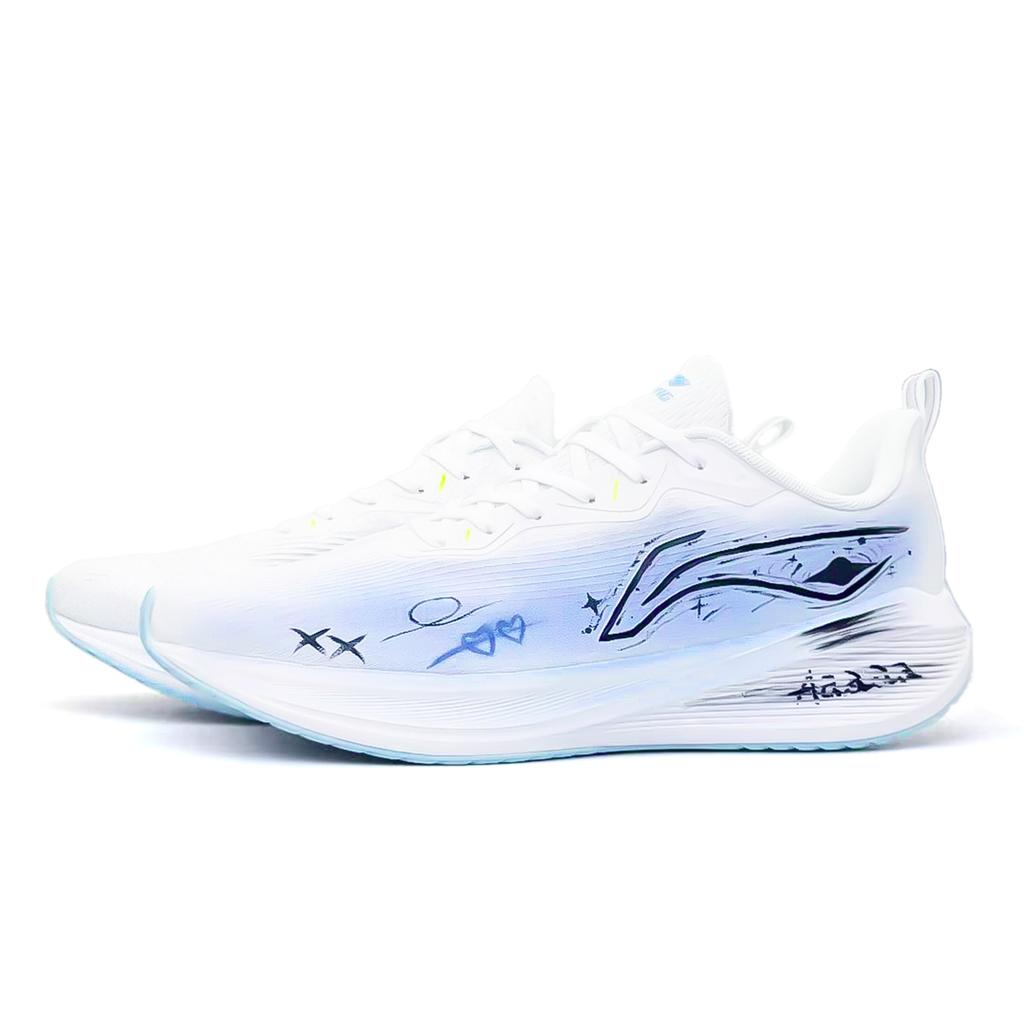 Li Ning Wuyue Cushioning Coverage Slip Resistant Low Top Casual Physical Fitness Test & Exam City Commuting ARST003-1(Team1532-)