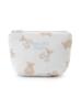 WhiteDay Bear Print Tissue Pouch PWGB261618 BLU Free Size Women's