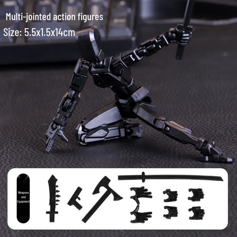 Lucky 13-Joint Movable 3D Doll - 3rd Gen Full Body DIY Decompression Toy