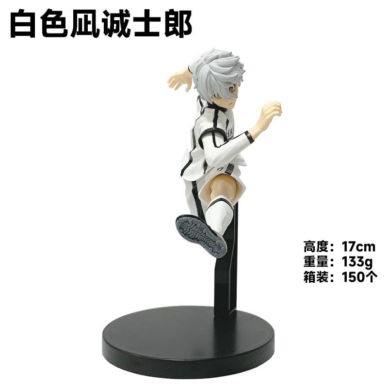 Blue Lock Anime Figure Set Isagi Bachira Chigiri Nagi Collectible PVC Model Toy