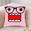 Classic Cartoon D-Domo Kun Pillow Case Fashion Square Pillowcase Bedroom Sofa Room Ins Decoration Leisure