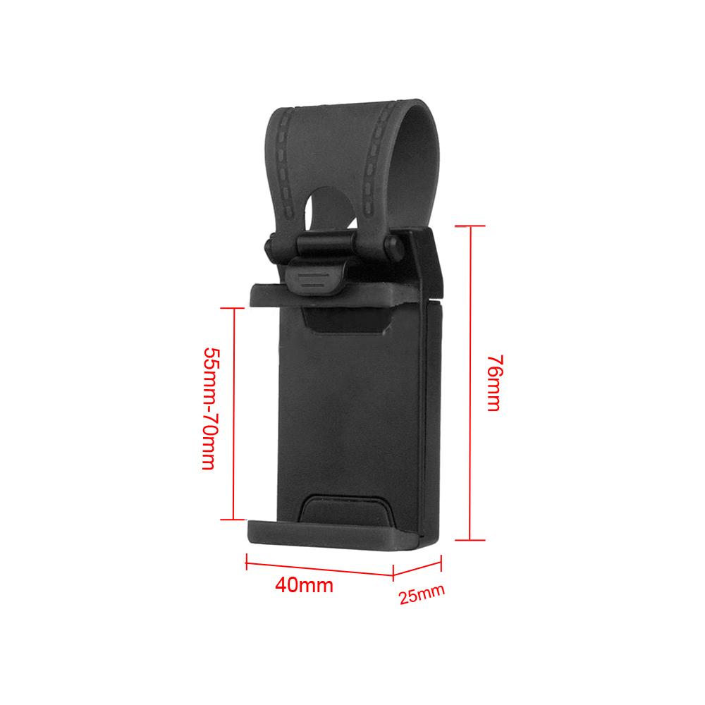 Car Auto Interior Steering Wheel Phone Holder Mobile Phone GPS Holders Mount Accessories Universal Interior Parts Accessory