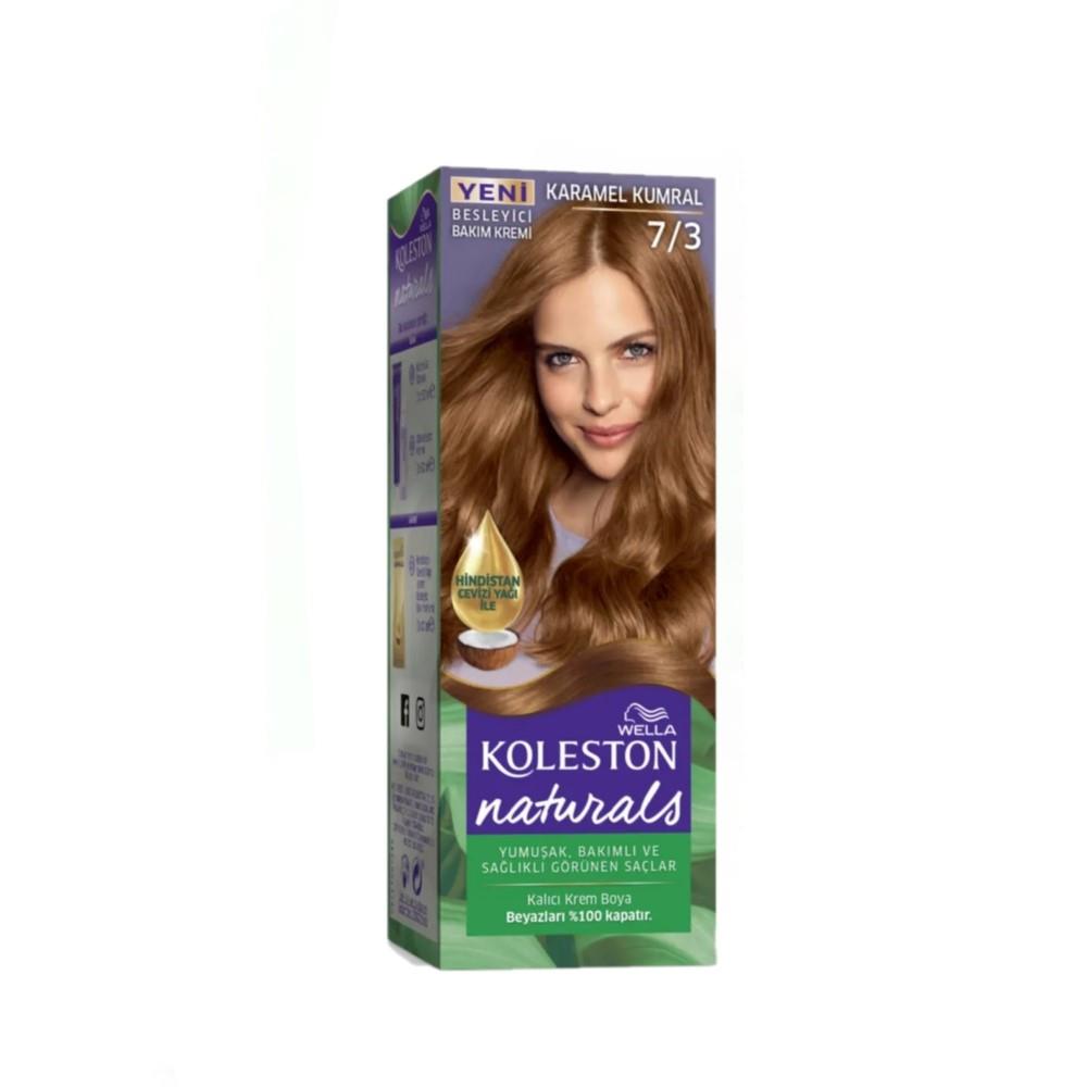 

Краска для волос Koleston Naturals Set 7/3 Карамельно-рыжий