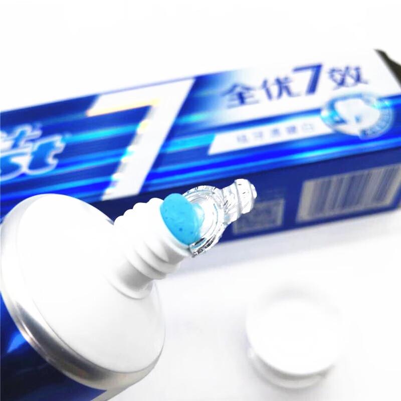 Crest 7-Effect Pro-Health Toothpaste - Stain Removal & Whitening (4x120g)