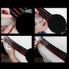 Front Grille Trim Bumper Cover Strips Stickers External for VOLKSWAGEN Modified 6 7 Waterproof Automobile Car Decor