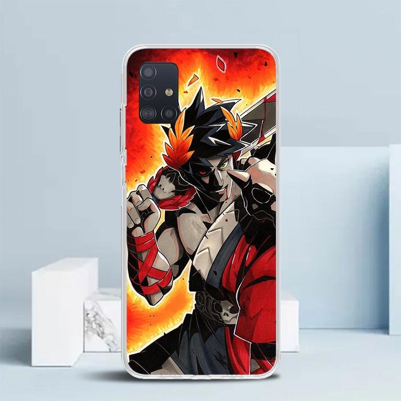 Game Hades Action Soft Cover for Samsung Galaxy A12 A22 A32 A52 A72 A02S Phone Case Note 20 Ultra 10 S10 Plus A51 A71 A50S A20S