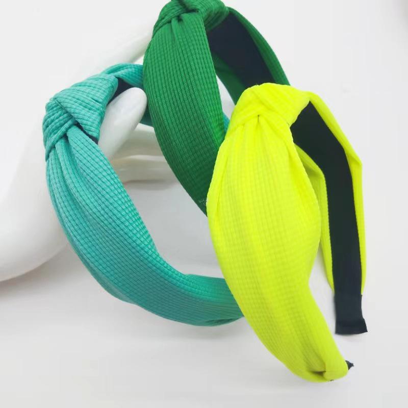 

Creative Wide Edge Korean Style Fluorescent Headband - High-End, New Arrival