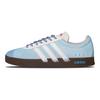 Adidas VL COURT 2.0 Light Blue Xingji Cushioning, Wear Resistant Low top Skateboard Shoes Unisex Blue White HQ1802(Team1661-)