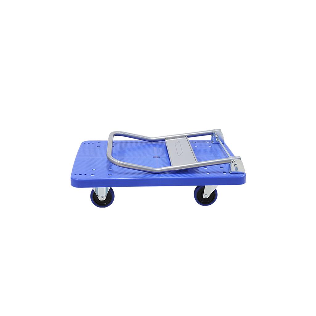 Uholan Folding Trolley Pull Goods Moving Trailer Office Shopping Cart Bearing Strength 400KG Hauling