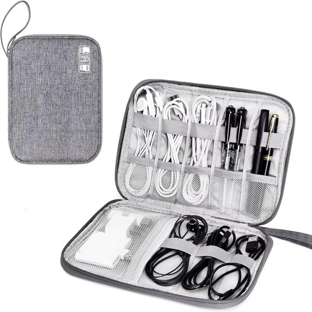 Digital Storage Bag USB Data Cable Organizer Portable Waterproof For Electronic Devices Earphone Line Charger Plug Travel