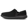 Kick It Slip On Athleisure Casual Sports Shoe Black Fleece Lined 1118495-BTNL
