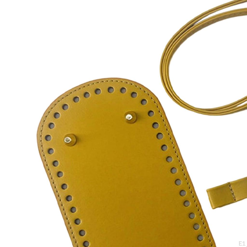 DIY Leder-Tragetaschen-Herstellungsset mit verstellbarem Riemen