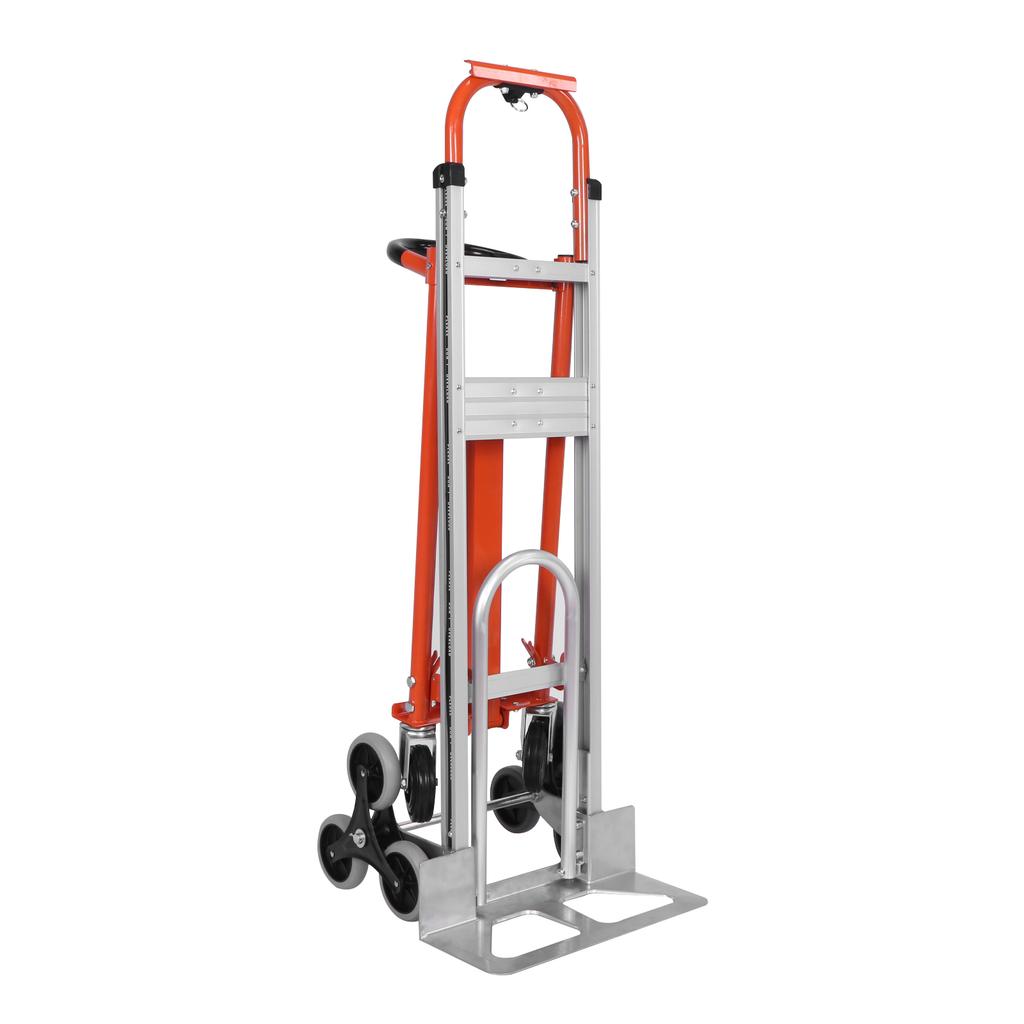 Heavy Duty Aluminum Hand Truck Dolly Cart with Wheel 3 In1 Aluminum Hand Truck with Loop Handle for Warehouse Shopping Airport