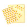 1Set 1:12 Dollhouse Miniature Bed Sheet Quilt Pillow Bedding Four Piece Set Bedroom Decor Toy Doll House Accessories