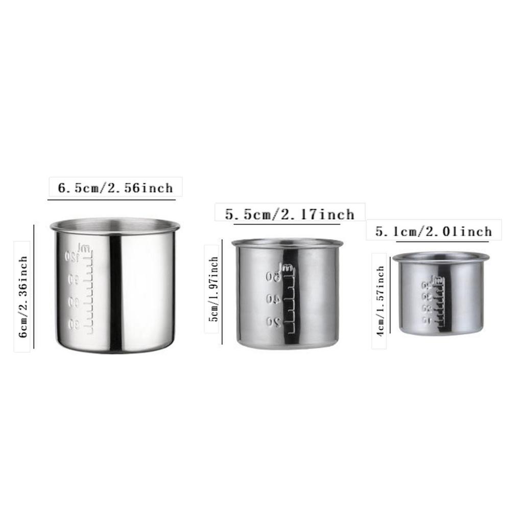 Medicine Cup Stainless Steel Wine Tool Hospital for Home Kitchen Restaurant