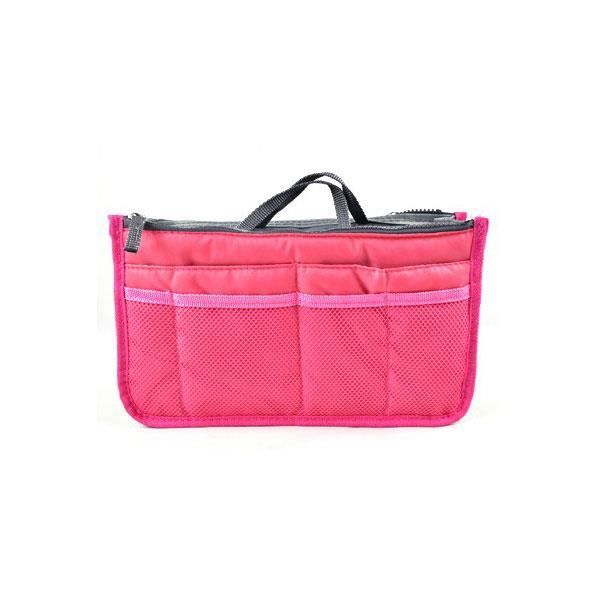 Handtaschen-Organizer 13 Fächer Fuchsie