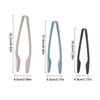 3pcs Plastics Food Tongs NonSlip Kitchen Utensil Cooking Clip Clamp Salad BBQ Serving Tool for Outdoor Picnics