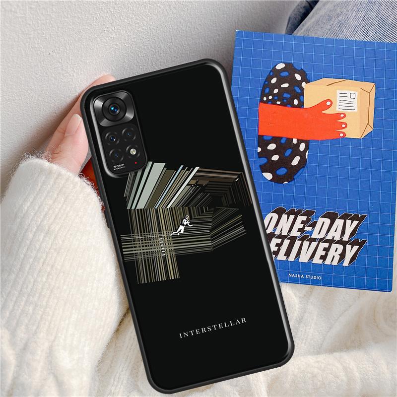 Interstellar Movie Case For Xiaomi Redmi Note 11 Pro 8 9 10 Pro Note 10S 11S 9S K50 K40 9A 9C 10A 10C Cover