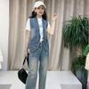 Cowgirl Cool Women's Denim Vest with Buttons