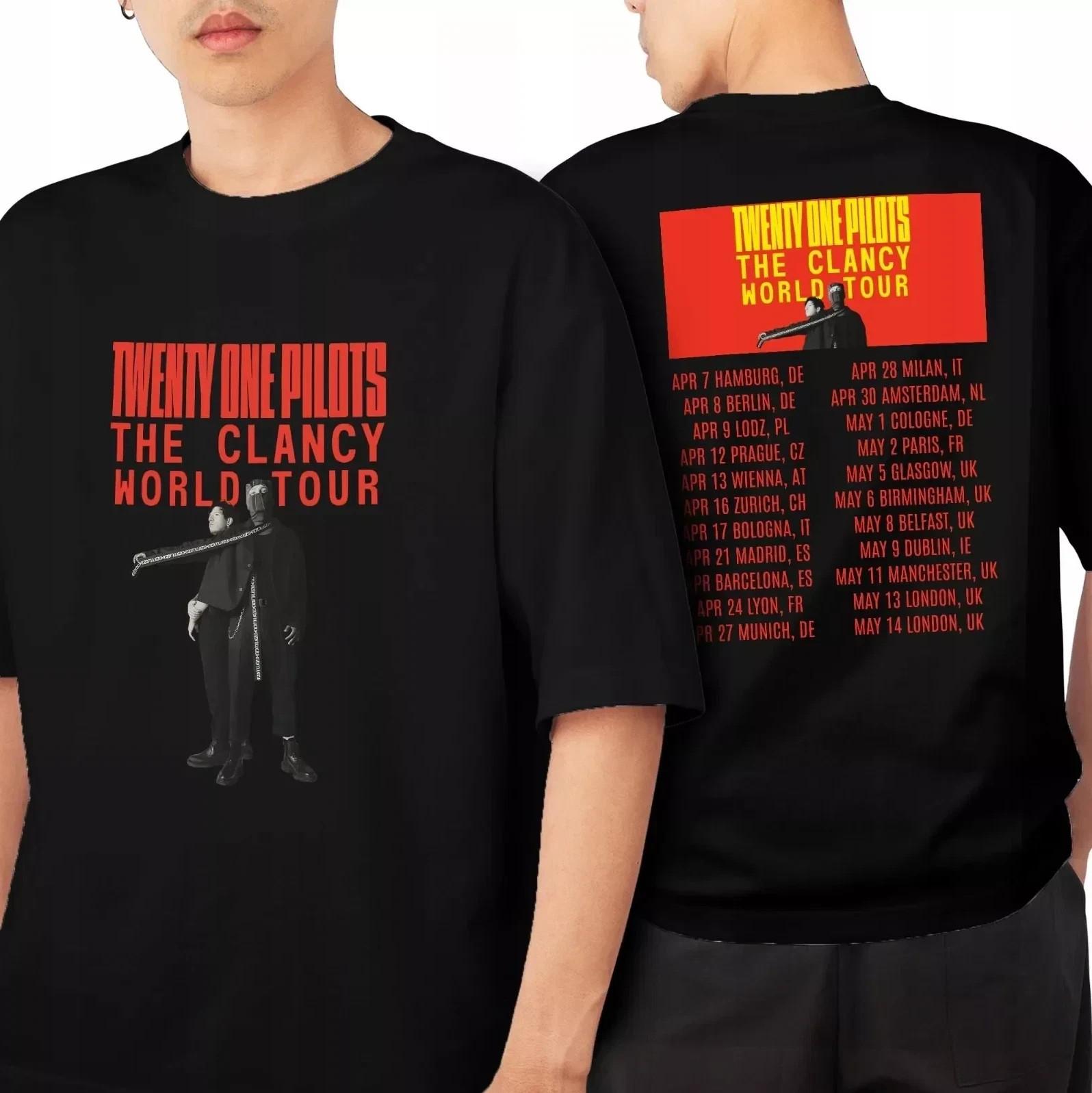Twenty One Pilots Shirt The Clancy World Tour 2026 T-Shirt XXXL