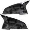 BMW 3 F30 F31 2012- BLACK GLOSSY mirror cover left + right 2 pcs. SET