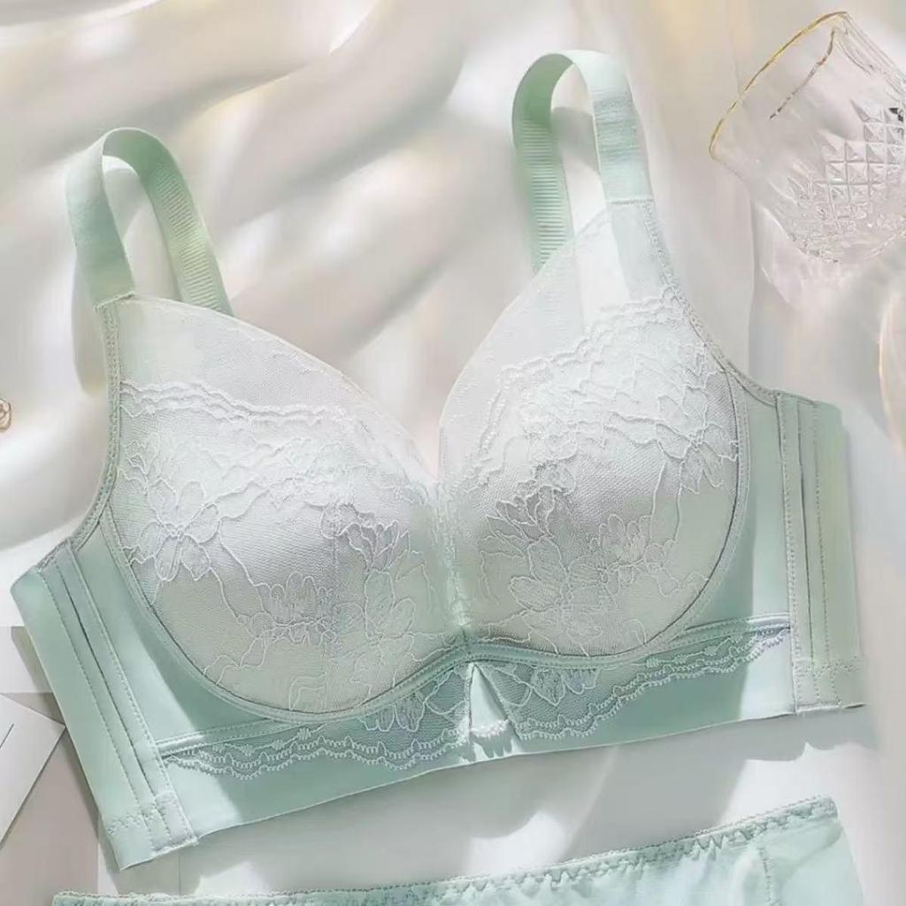 2025 Seamless Red Push-Up Bra & Panty Set: Wirefree, Adjustable, Enhances Small Chest, Comfortable for Women