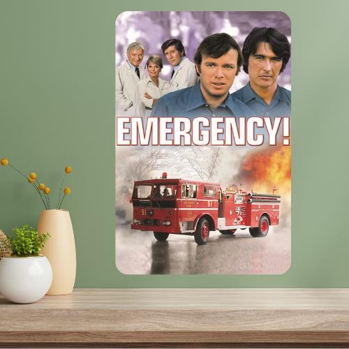 Emergency Classic TV Show Metal Poster Sign 20x30cm(7.8x11.8inch)