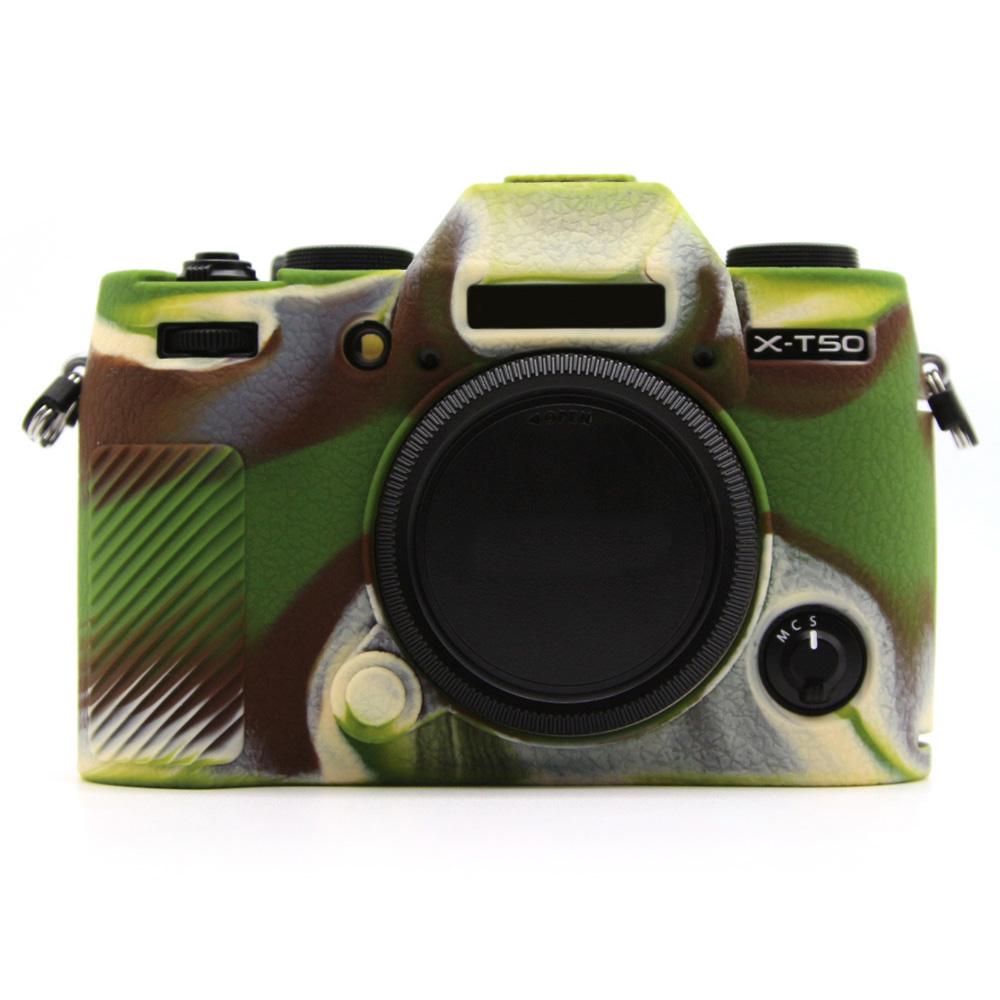 For Fujifilm X-T50 Camera Case Anti-Scratch Textured Silicone Protective Cover