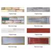 1PC Self Adhesive Wood Grain  Tile Stickers Waterproof PVC Removable Wall Stickers Decals   Wallpapers for Kitchen Bathroom Home Tidy