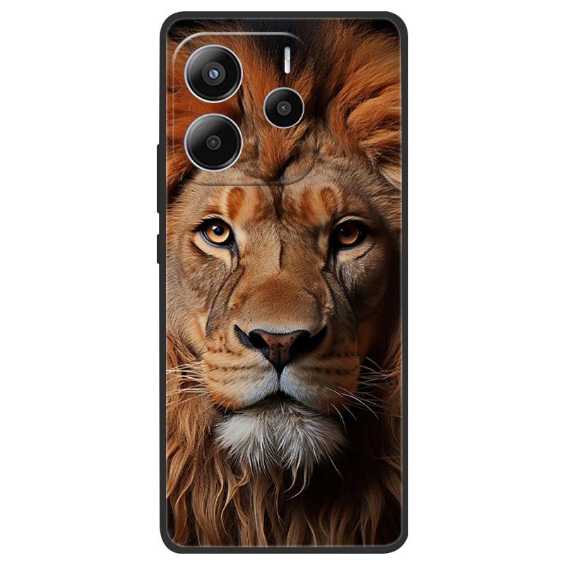 For Xiaomi Redmi Note 14 5G Case Soft TPU Marble Silicone Phone Cover for Coque Redmi Note 14 5G Global Cases Black Bumper Funda
