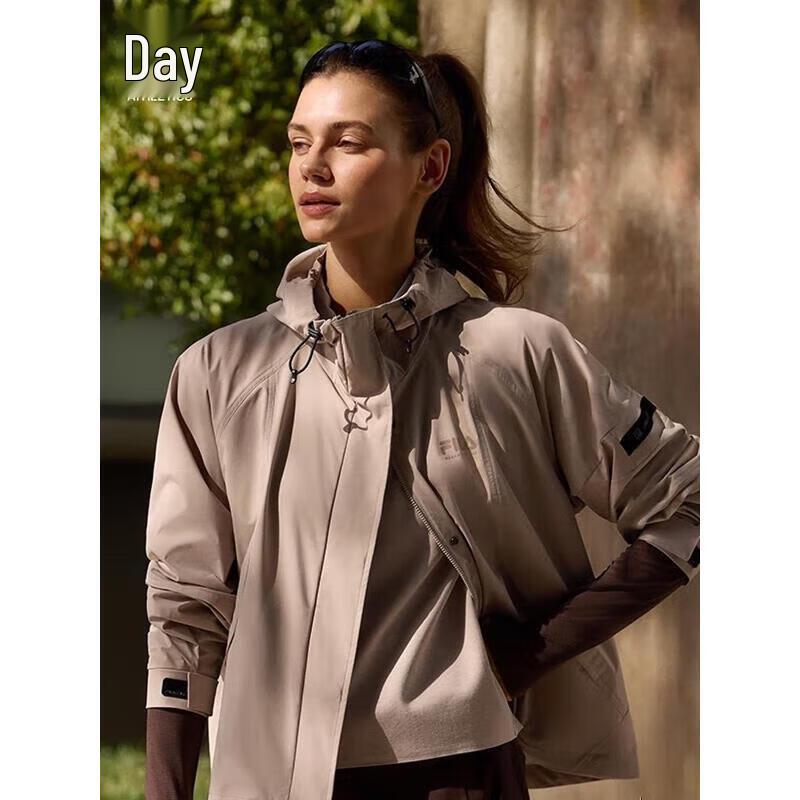 

FILA Women s 2025 Autumn Loose-fit Hooded Woven Outdoor Jacket