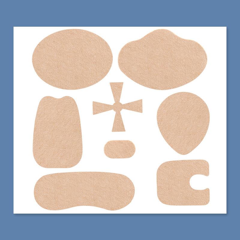 

Нетканый материал можно наклеивать по желанию, износостойкий и противоизносный, наклейку на пятку можно разрезать, наклейка от мозолей, мягкая самоклеящаяся наклейка для ног