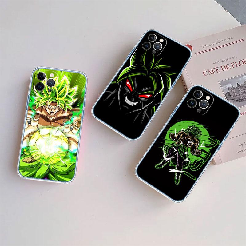 Dragon Ball BROLY Transparent Phone Case for Motorola Moto Edge 20 30 40 50 S30 Fusion Ultra Pro Neo Lite